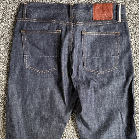Men’s Gustin selvedge Straight Jeans - Picture 6 of 11